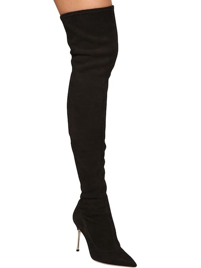 sergio rossi thigh high boots