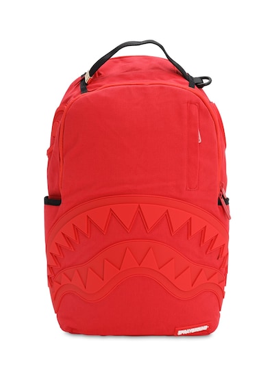 red sprayground bookbag