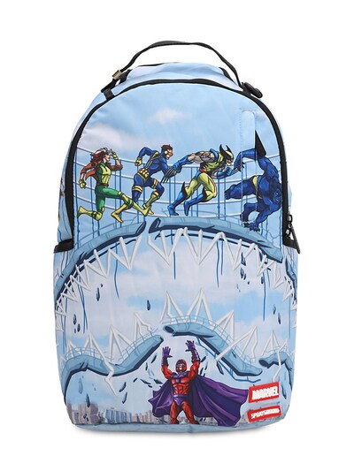 sprayground blue backpack