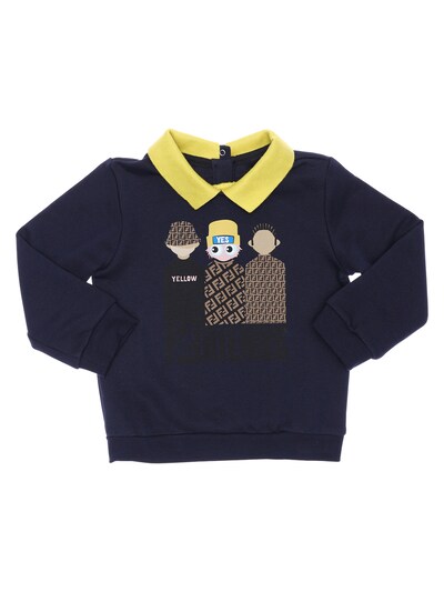 navy fendi sweatshirt