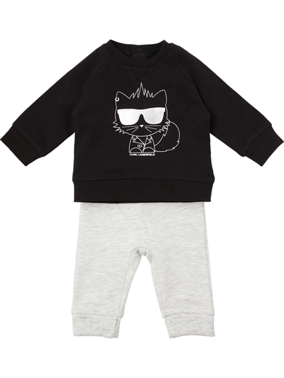 Karl Lagerfeld Cotton Sweatshirt Sweatpants Luisaviaroma