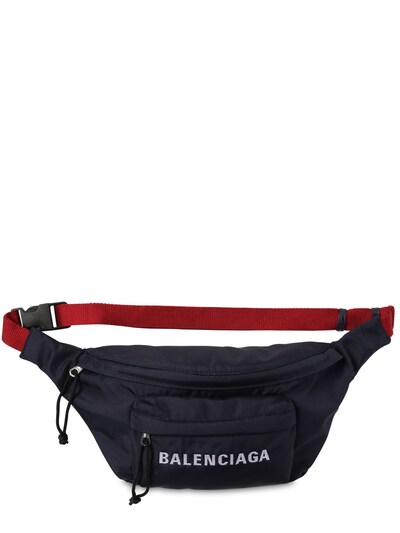 balenciaga nylon belt bag