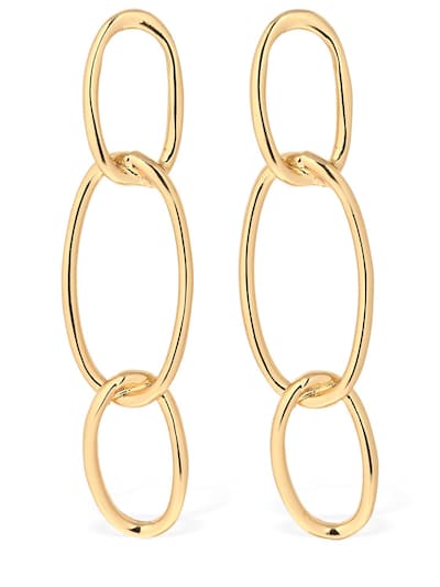 FEDERICA TOSI BOLT CHAIN EARRINGS,70IP0Q016-R09MRA2