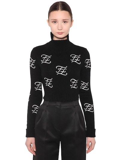 fendi sweatshirt black