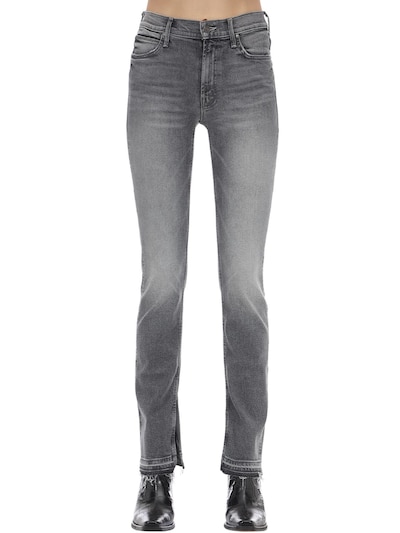 mother jeans grey