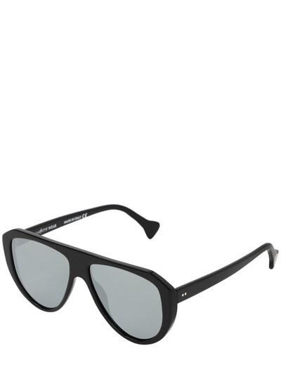 Saturnino Eyewear Mordecai 4 B Squared Sunglasses In Black,silver ...