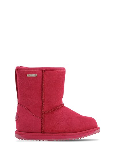 emu wool lined boots