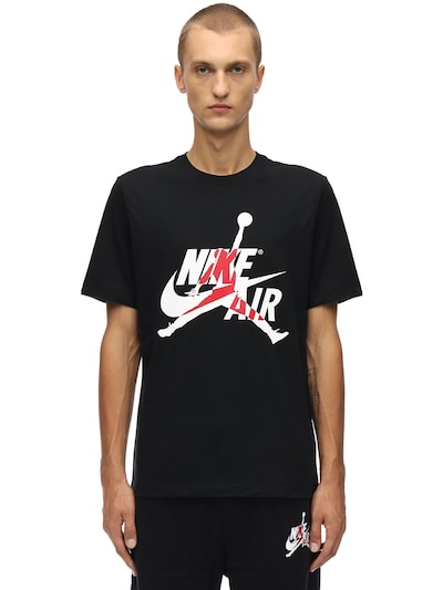 Nike - Jm classics ss crew t-shirt - Black | Luisaviaroma