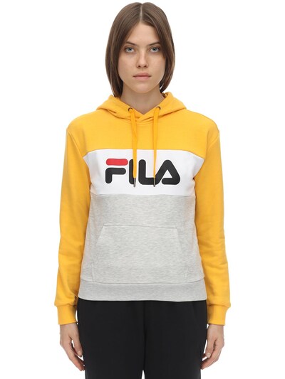 fila sweatshirt yellow