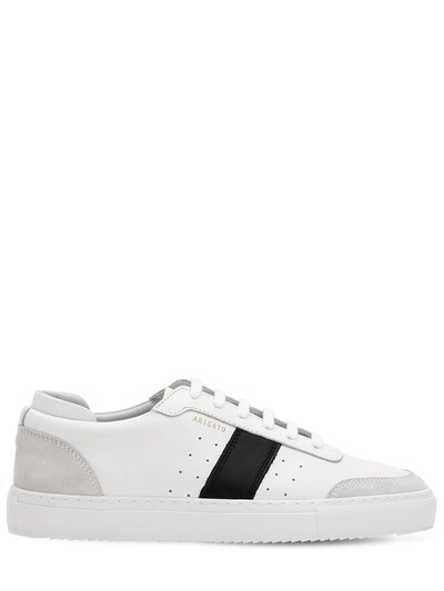 axel arigato perforated leather sneakers