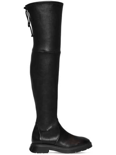 10mm kristina stretch leather boots 