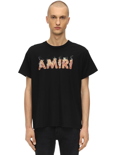 amiri flame shirt