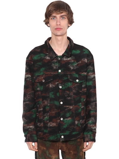 wool camouflage jacket