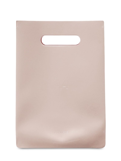 Nana-nana A4 Pvc Shopping Bag In Light Pink