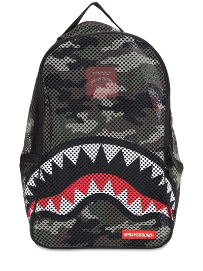 sprayground mesh backpack