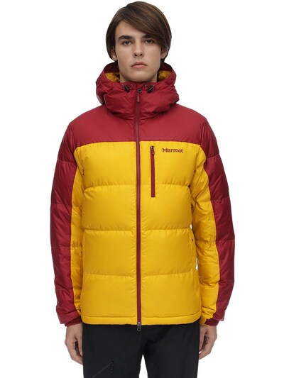 marmot hooded down jacket