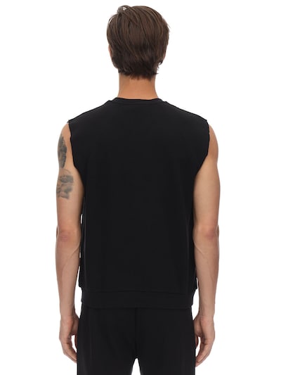 Gr Uniforma X Diesel Red Tag Sleeveless Patch Cotton Jersey T