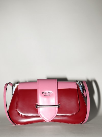 prada shoulder bag red