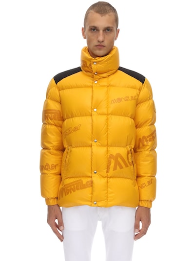 Moncler Genius - Lvr exclusive mare nylon down jacket - Yellow |  Luisaviaroma
