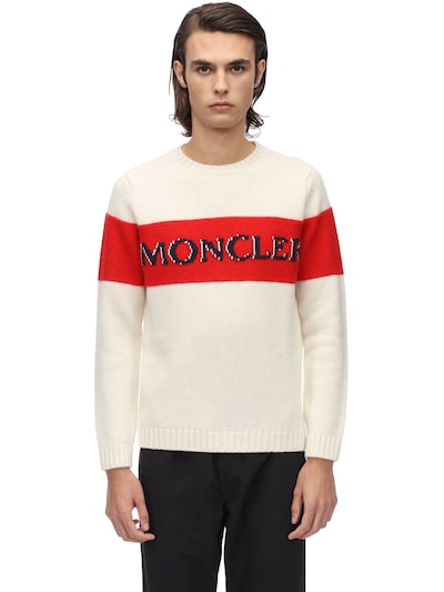 moncler sweater white