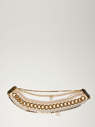 Dsquared2 Lvr Exclusive Brass Choker In Gold