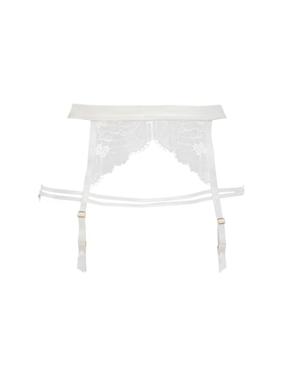 Bluebella Emerson Adjustable Lace Suspender In Ivory