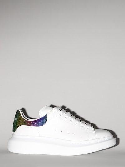 Alexander Mcqueen Lvr Exclusive 45mm Leather Sneakers In White