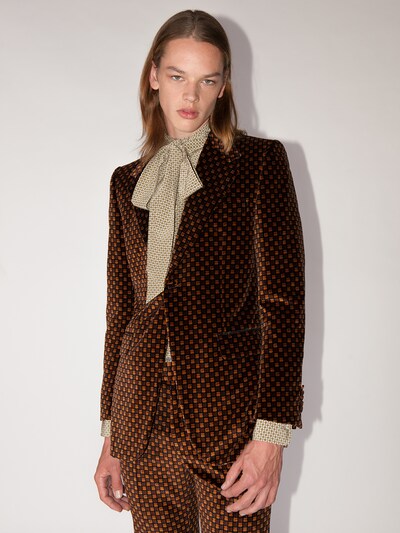 gucci velvet jacket
