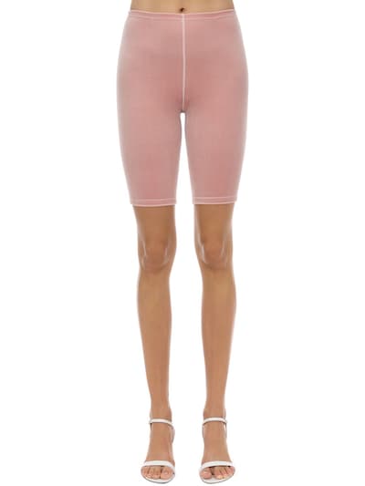 light pink biker shorts