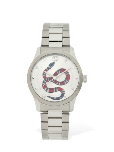 Gucci - 38mm g-timeless red snake dial 