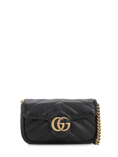 gg marmont leather coin wallet