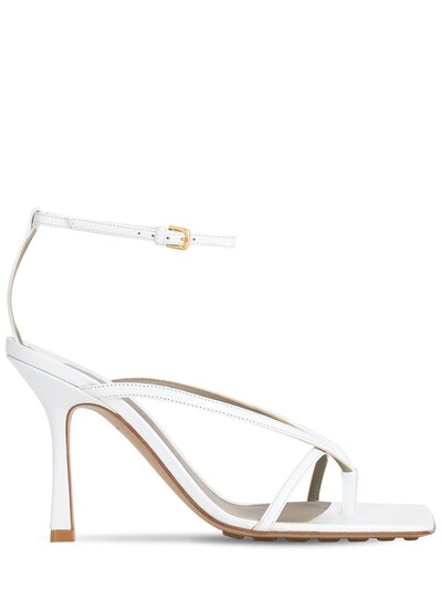 bottega veneta white sandals