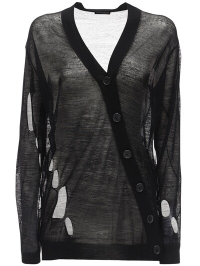 ann demeulemeester cardigan