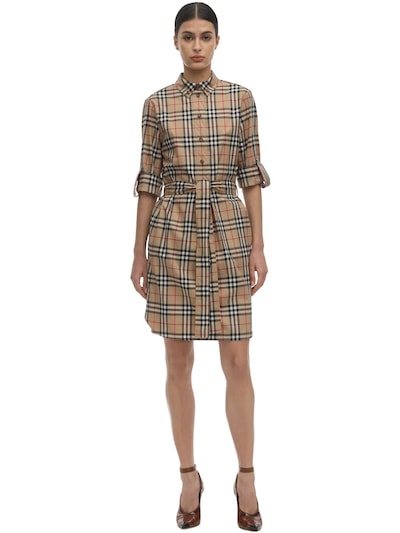 burberry shirt dress