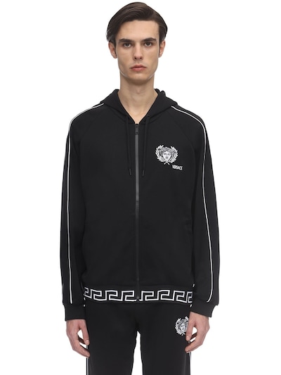 versace zip up