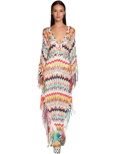 knit caftan