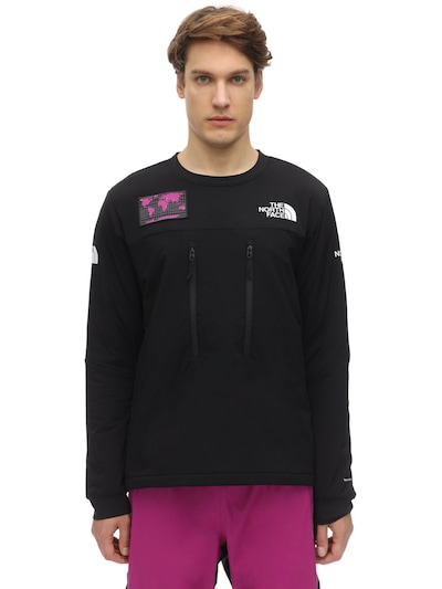 north face hoodless sweatshirt