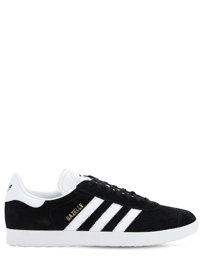 adidas originals gazelle sneakers in white