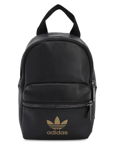 mini leather adidas backpack
