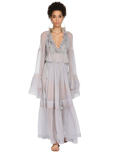 etro silk dress