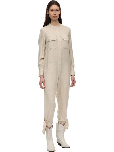 isabel marant white jumpsuit