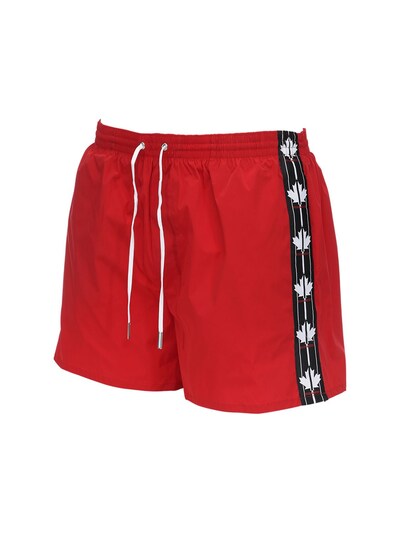 dsquared swim shorts red