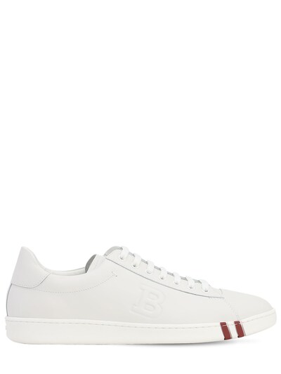 bally sneakers white