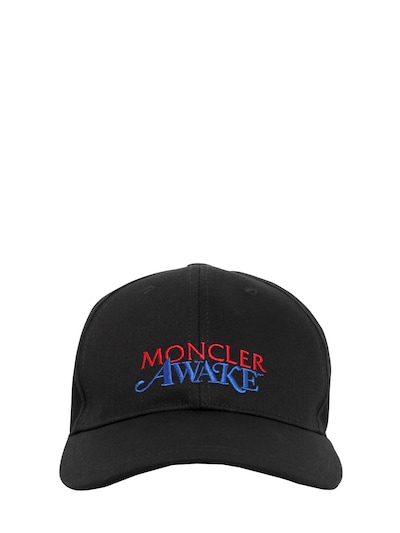 moncler logo cap