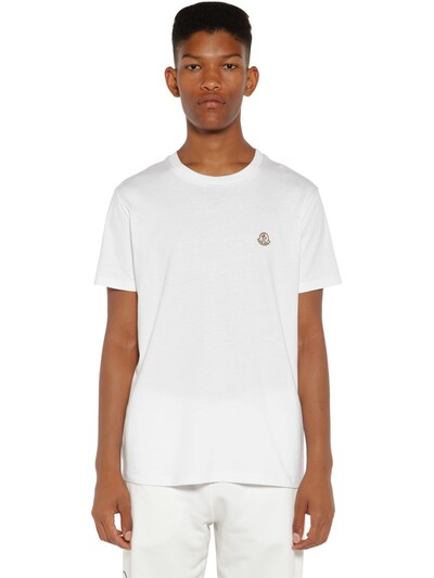 moncler khaki t shirt