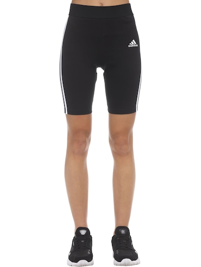 adidas 3 stripe bike shorts