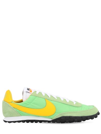 nike waffle racer green