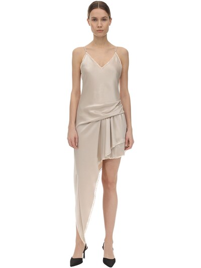 alexander wang satin dress