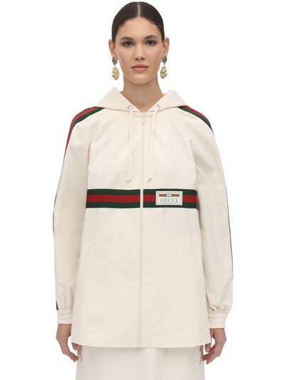 gucci canvas jacket