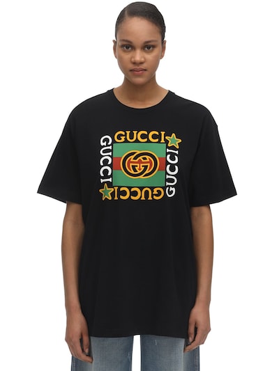 Gucci - Gucci star print jersey t-shirt 